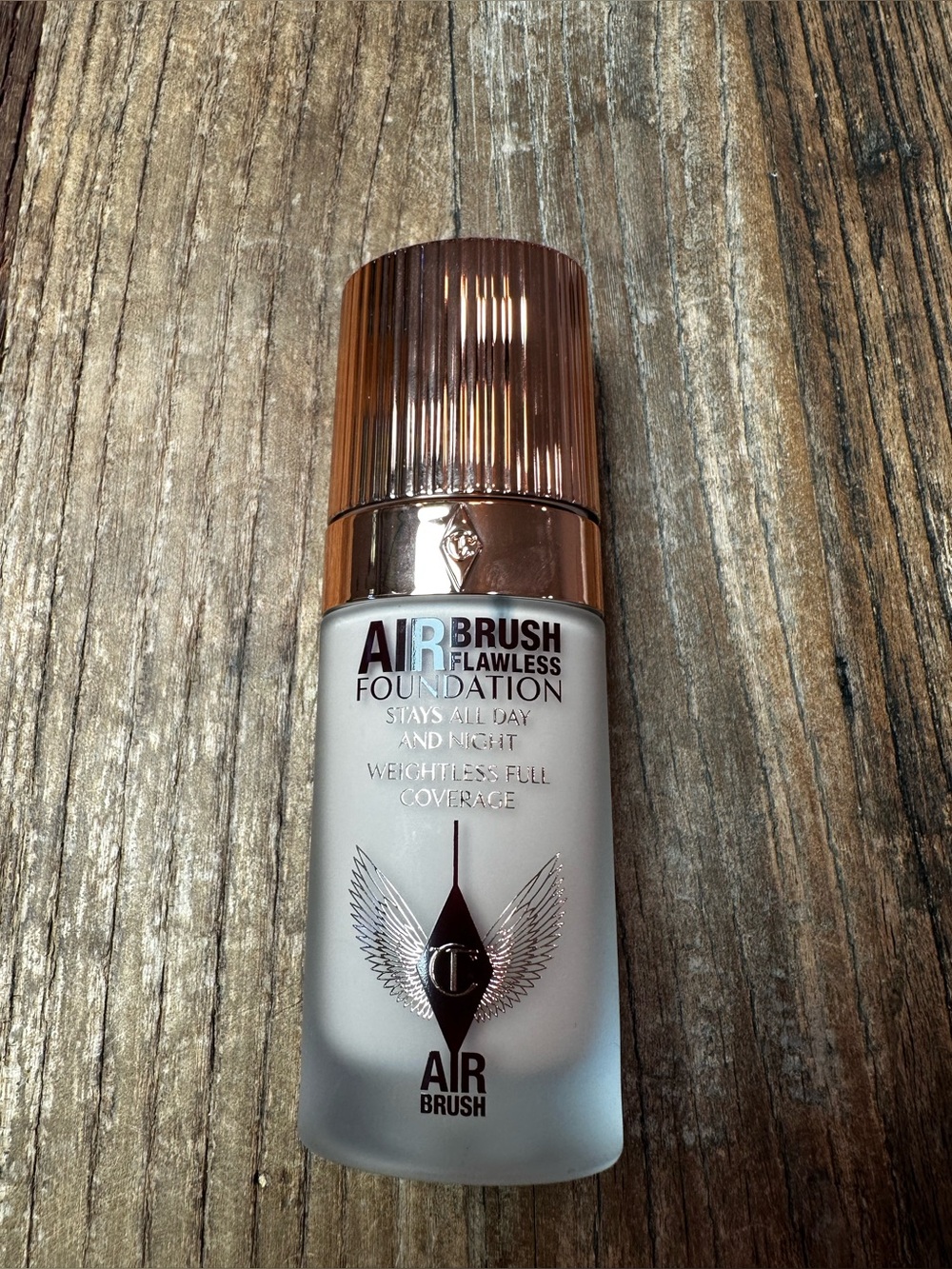 Charlotte Tilbury Airbrush Flawless Foundation - Rose Gold Cap (Cream Bottle)